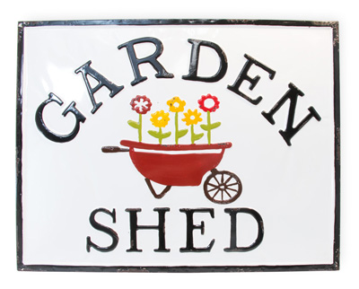 Garden Shed Sign