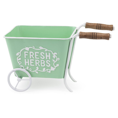 Fresh Herbs Cart Planter