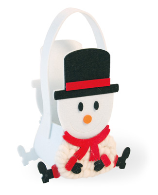 Snowman Felt Gift Bag