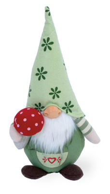 Fantasy Garden Grifola Garden Gnome with Mushroom