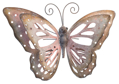 Butterfly Wall Art Pink