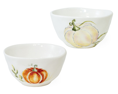 Pumpkin Harvest Bowl Set