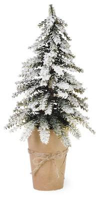 Snowy Pines Potted Pinetree Medium