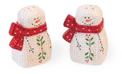 Comfort Snowman Salt & Pepper Set