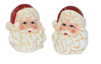 Vintage Santa Salt & Pepper Set