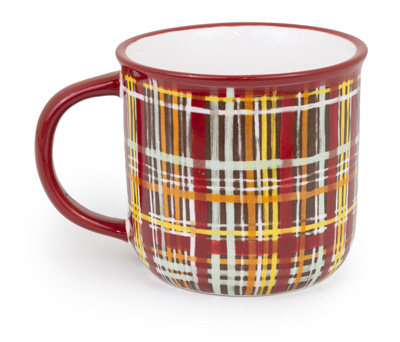 Fall All Over Plaid Mug