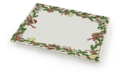 Christmas Bells Rectangular Platter