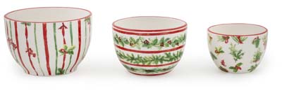 Peace Tree Prep Bowls (set of 3)