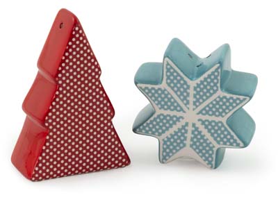 Fancy Forest Salt & Pepper Star & Tree