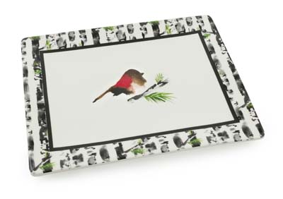 Bird In Bitch Rectangular Platter