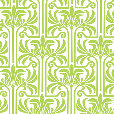 Rosanne Beck Lilly Lime Lunch Napkins