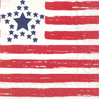 Distressed Flag Lunch Napkins