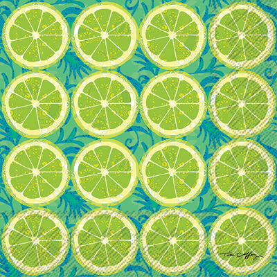 Lime Craze Lunch Napkins