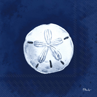 Dark Sea Sand Dollar Lunch Napkin