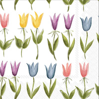 Tulip Pattern Lunch Napkin