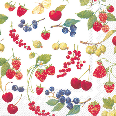 Fruits of Summer Lunch Napkins