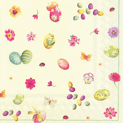 Little Easter Eggs Lunch Napkins