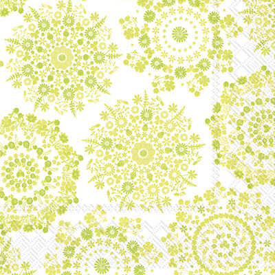 Lilly Light Green Lunch Napkins