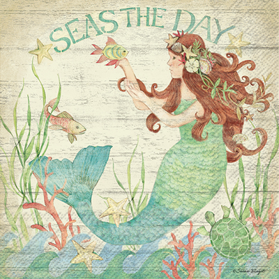 Seas the Day Lunch Napkins