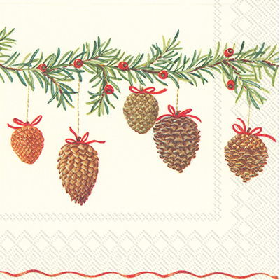 Charming Garland Lunch Napkins