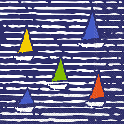Waterline Boats Lunch Napkins