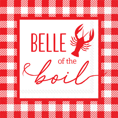 Eat Drink Host Belle of the Boil Lunch Napkins