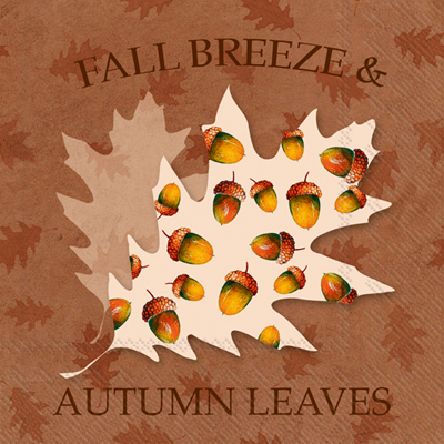 Fall Breeze Lunch Napkin