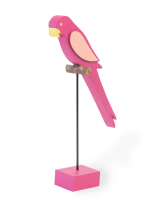 Polly Pink Parrot