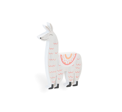 Amelia the White Llama