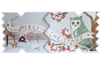 My Design Co. Winter Woodland Owl Cracker Card