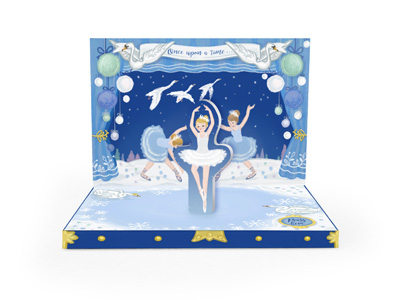 My Design Co. Swan Lake Music Box Card