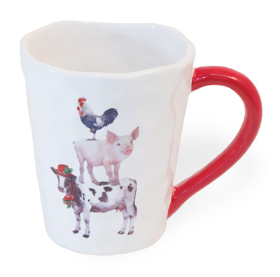 Christmas on the Farm Mug