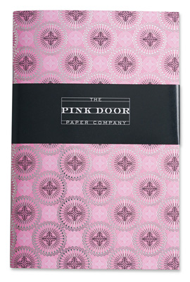 Pink Door Foil Notebook Balance