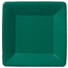 Classic Linen Dark Green Dessert Paper Plates