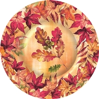 Bright Autumn Round Dinner Plate