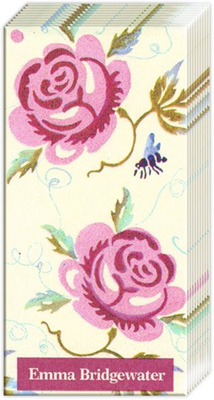 Rose and Bee Pocket Tissues