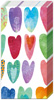 Rainbow Hearts Pocket Tissues