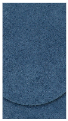 Faux Suede Blue Pocket Tissues Holder