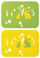 Bunny Placemats (Set of 12)