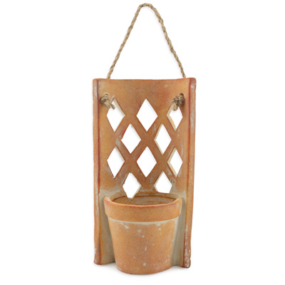 Large Hanging Terracotta Planter