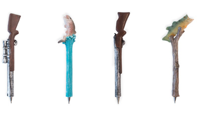 Hunting & Fishing Pen Set