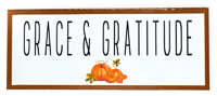 Grace & Gratitude Sign