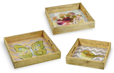 Nature Nesting Tray Set