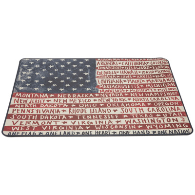 One Flag One Nation Non Slip Mat