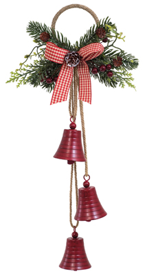 Red Bells Door Hanger