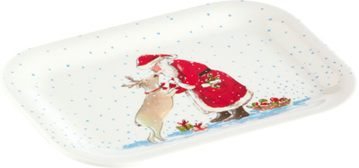 Santa's Best Friend Snack Tray