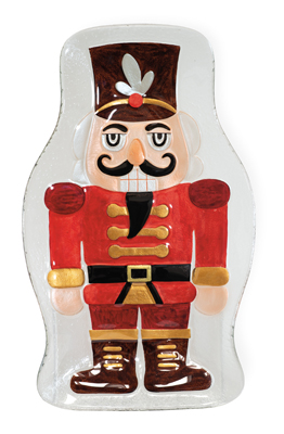 Nutcracker Glass Plate