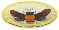 Honeybee Glass Plate