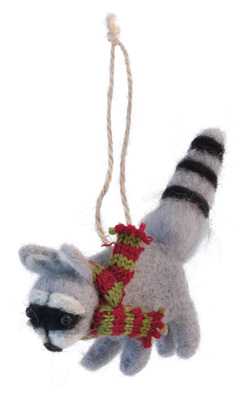 Raul Raccoon Ornament