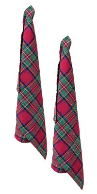 Tartan Plaid Tea Towels